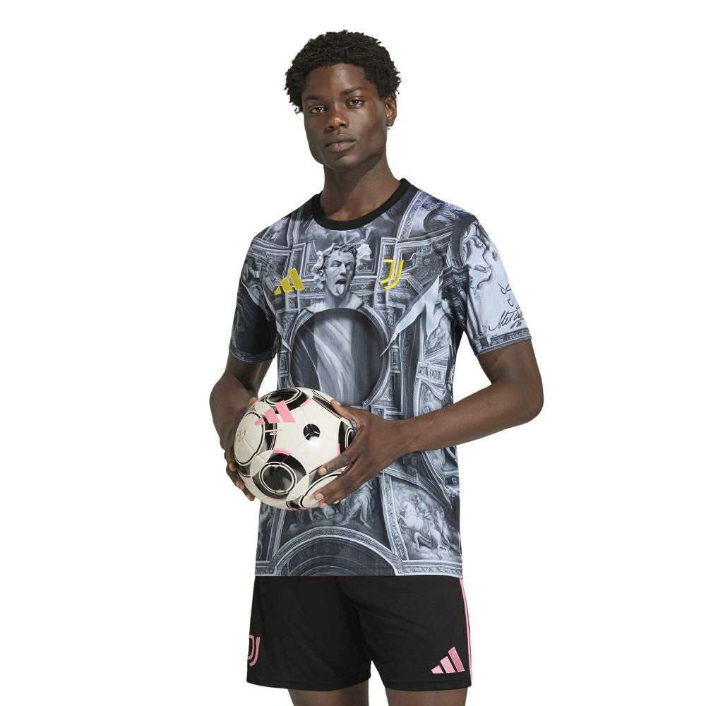 Juventus 2025/26 Pre-Match Training Jersey Black sale