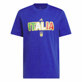 Italy National Team Jersey Hook T-Shirt Blue