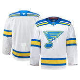 NHL St. Louis Blues Fanatics Away Authentic Pro Jersey - White