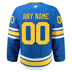 NHL St. Louis Blues Fanatics Home Authentic Pro Custom Jersey - Blue