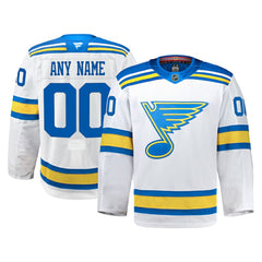 NHL St. Louis Blues Fanatics Away Authentic Pro Custom Jersey - White