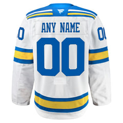 NHL St. Louis Blues Fanatics Away Authentic Pro Custom Jersey - White