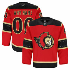 NHL Ottawa Senators Fanatics Alternate Authentic Pro Custom Jersey - Red
