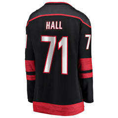 NHL Taylor Hall Carolina Hurricanes Fanatics Women's Home Breakaway Player Jersey - Black
