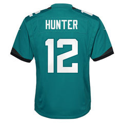 NFL Travis Hunter Jacksonville Jaguars Youth Team Game Jersey - Teal