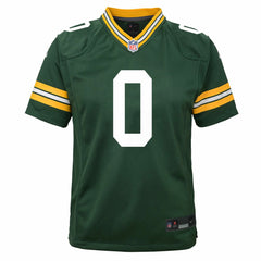NFL Matthew Golden Green Bay Packers Youth Team Game Jersey - Green
