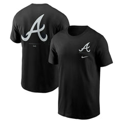 Atlanta Braves Nike Bar Loading T-Shirt - Black T-shirts