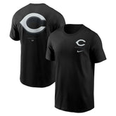 Cincinnati Reds Nike Bar Loading T-Shirt - Black T-shirts