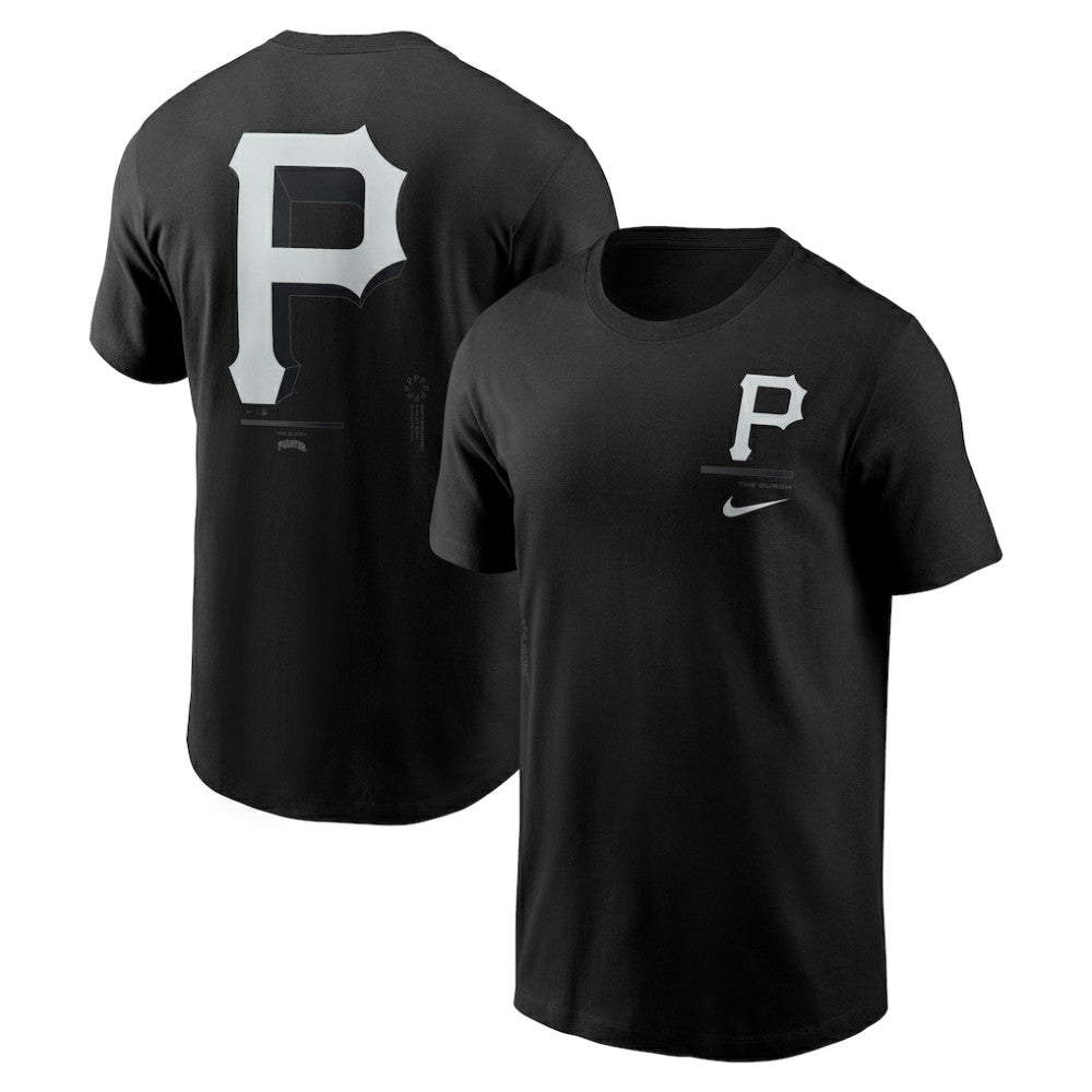 Pittsburgh Pirates Nike Bar Loading T-Shirt - Black T-shirts