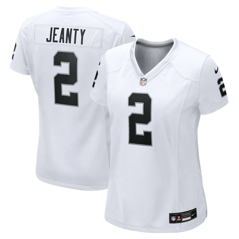 NFL Ashton Jeanty Las Vegas Raiders Women's Game Jersey - White
