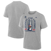 NHL Florida Panthers Fanatics 2025 Stanley Cup Champions Locker Room T-Shirt - Heather Gray