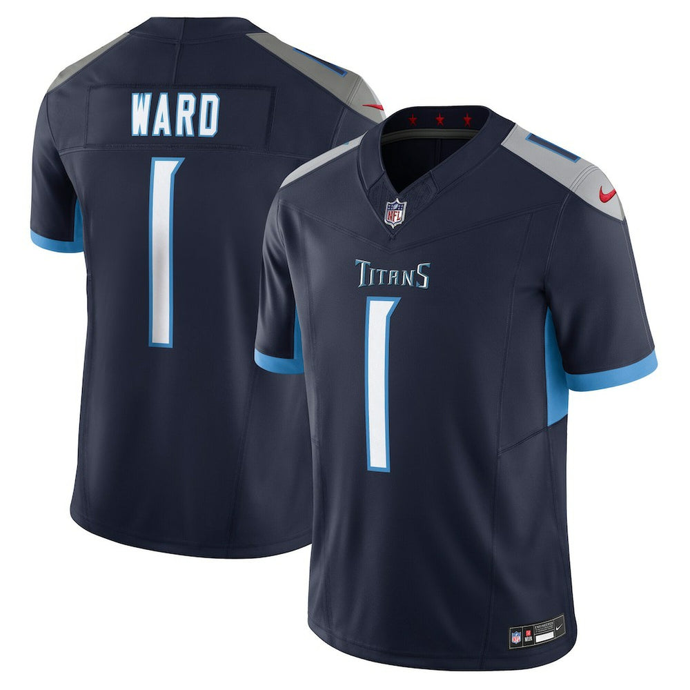 NFL Cameron Ward Tennessee Titans Alternate Limited Jersey - Navy