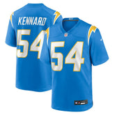 Kyle Kennard Los Angeles Chargers Team Game Jersey Powder Blue