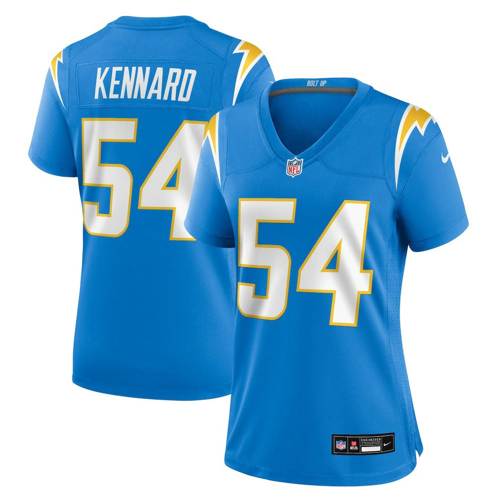 NFL Kyle Kennard Los Angeles Chargers Women's Team Game Jersey - Powder Blue
