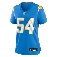 NFL Kyle Kennard Los Angeles Chargers Women's Team Game Jersey - Powder Blue