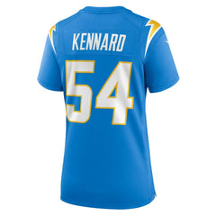 NFL Kyle Kennard Los Angeles Chargers Women's Team Game Jersey - Powder Blue