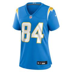 NFL KeAndre Lambert-Smith Los Angeles Chargers Women's Team Game Jersey - Powder Blue