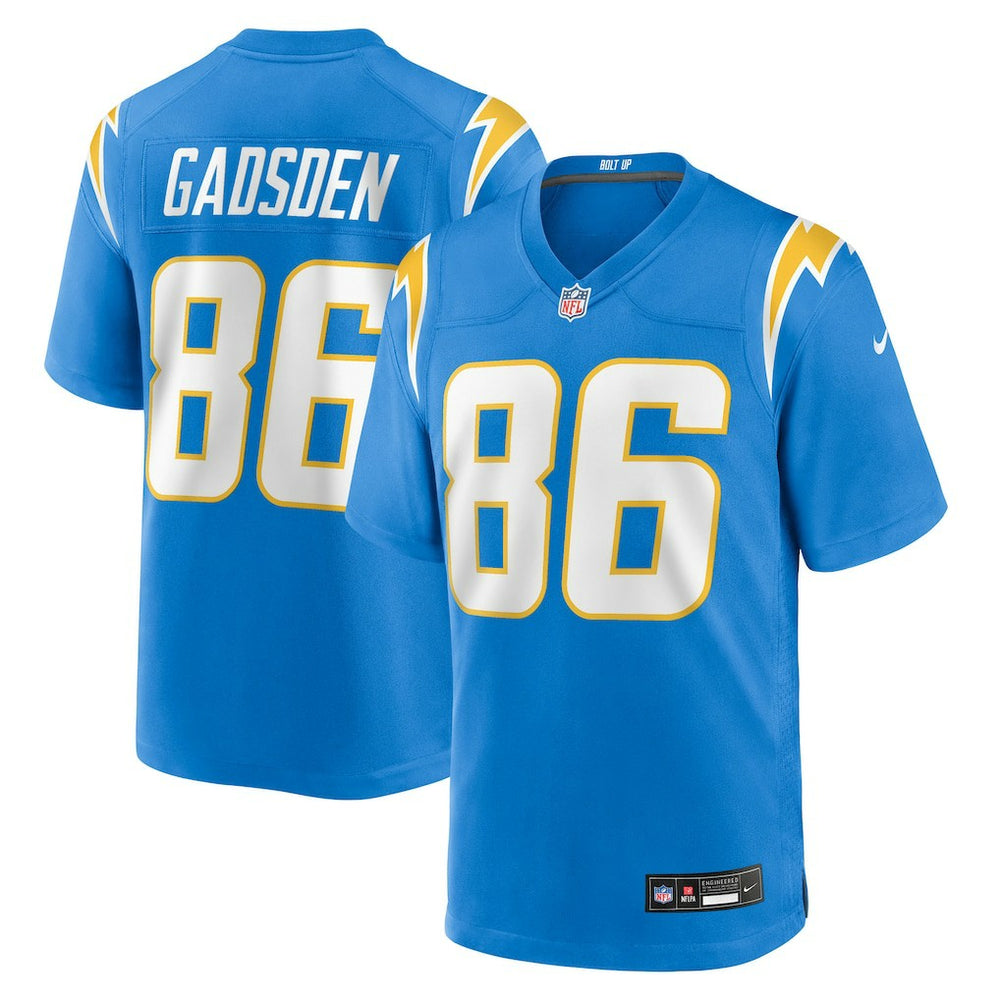 NFL Oronde Gadsden Los Angeles Chargers Team Game Jersey - Powder Blue