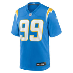 NFL Jamaree Caldwell Los Angeles Chargers Team Game Jersey - Powder Blue