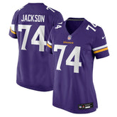 NFL Donovan Jackson Minnesota Vikings Women's Team Game Jersey - Purple