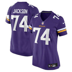 NFL Donovan Jackson Minnesota Vikings Women's Team Game Jersey - Purple