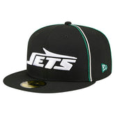 New York Jets New Era Soutache 59FIFTY Fitted Hat Black