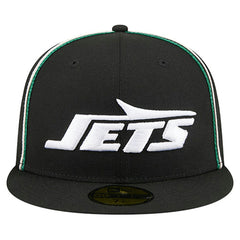 New York Jets New Era Soutache 59FIFTY Fitted Hat Black