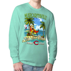 Cincinnati Reds Margaritaville Livin' for the Weekend Long Sleeve T-Shirt - Mint T-shirts