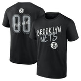 Brooklyn Nets Hustle Custom T-Shirt Black