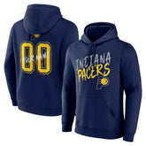 Indiana Pacers Hustle Custom Pullover Hoodie Navy
