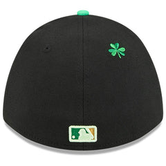 New York Mets New Era 2026 St. Patrick's Day 39THIRTY Flex Hat - Black Hats
