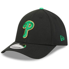 Philadelphia Phillies New Era 2026 St. Patrick's Day 39THIRTY Flex Hat - Black Hats