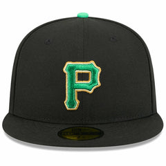 Pittsburgh Pirates New Era 2026 St. Patrick's Day 59FIFTY Fitted Hat - Black Hats