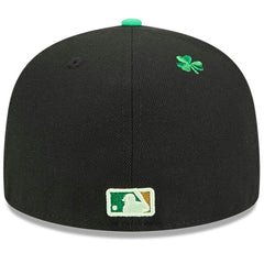 Los Angeles Angels New Era 2026 St. Patrick's Day 59FIFTY Fitted Hat - Black Hats