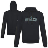 NHL San Jose Sharks Levelwear Bombay Journey Pullover Hoodie - Black