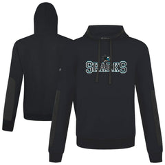 NHL San Jose Sharks Levelwear Bombay Journey Pullover Hoodie - Black