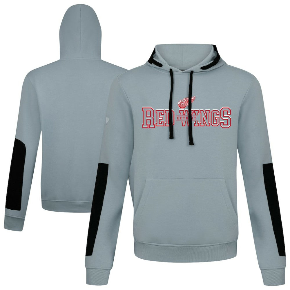NHL Detroit Red Wings Levelwear Bombay Journey Pullover Hoodie - Gray
