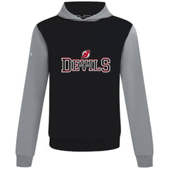 NHL New Jersey Devils Levelwear Ultimate Journey Pullover Hoodie - Black/Gray