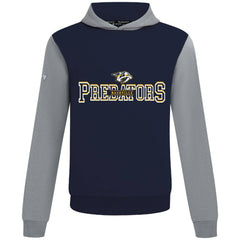 NHL Nashville Predators Levelwear Ultimate Journey Pullover Hoodie - Navy/Gray
