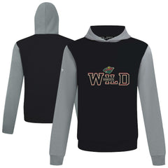 NHL Minnesota Wild Levelwear Ultimate Journey Pullover Hoodie - Black/Gray