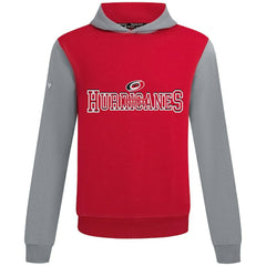 NHL Carolina Hurricanes Levelwear Ultimate Journey Pullover Hoodie - Red/Gray