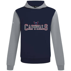 NHL Washington Capitals Levelwear Ultimate Journey Pullover Hoodie - Navy/Gray