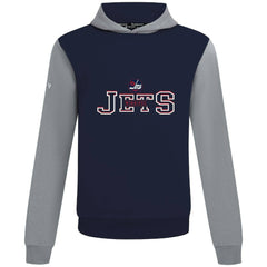 NHL Winnipeg Jets Levelwear Ultimate Journey Pullover Hoodie - Navy/Gray