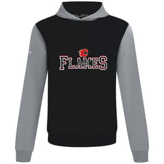 NHL Calgary Flames Levelwear Ultimate Journey Pullover Hoodie - Black/Gray