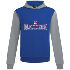 NHL New York Rangers Levelwear Ultimate Journey Pullover Hoodie - Blue/Gray