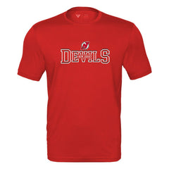 NHL New Jersey Devils Levelwear Anthem Journey Performance T-Shirt - Red