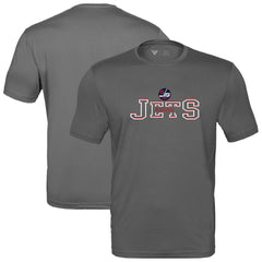 NHL Winnipeg Jets Levelwear Anthem Journey Performance T-Shirt - Charcoal