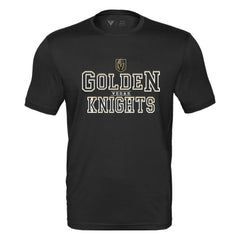 NHL Vegas Golden Knights Levelwear Anthem Journey Performance T-Shirt - Black