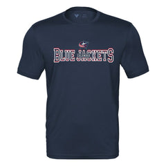 NHL Columbus Blue Jackets Levelwear Anthem Journey Performance T-Shirt - Navy