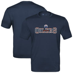 NHL Edmonton Oilers Levelwear Anthem Journey Performance T-Shirt - Navy